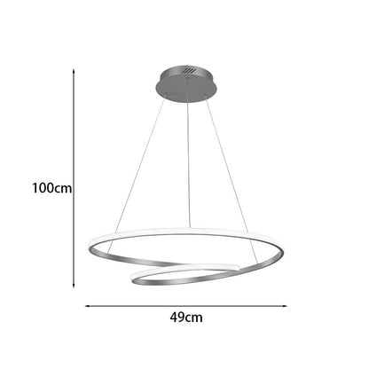 Φωτιστικό Οροφής Rexon LED Μέταλλο Χρυσό Φ49x12