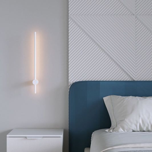 Φωτιστικό Τοίχου Eftenbo LED Μέταλλο Λευκό Φ8x80