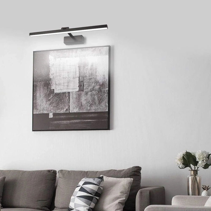 Φωτιστικό Τοίχου-Απλίκα Debiwen LED Μέταλλο Μαύρο 60x10x6