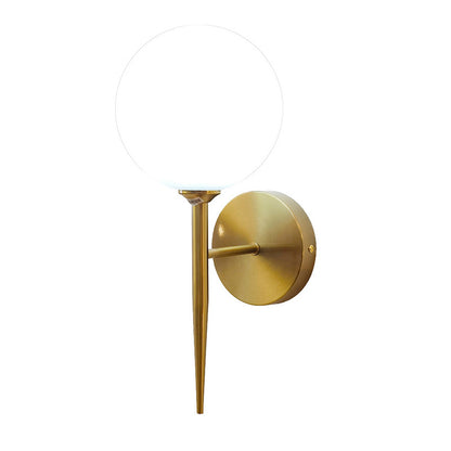 Φωτιστικό Τοίχου-Απλίκα Kerlibin G9 Μέταλλο Χρυσό-Λευκό 13x18x34