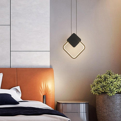 Φωτιστικό Οροφής Teebo LED Μέταλλο Μαύρο 23.5x20x29.5