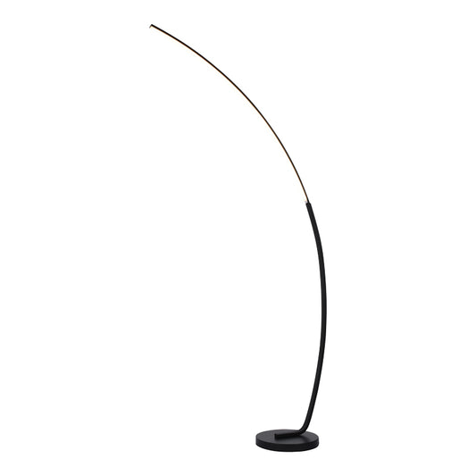 Φωτιστικό Δαπέδου Archer LED Μαύρο Μεταλλικό 70x28x165