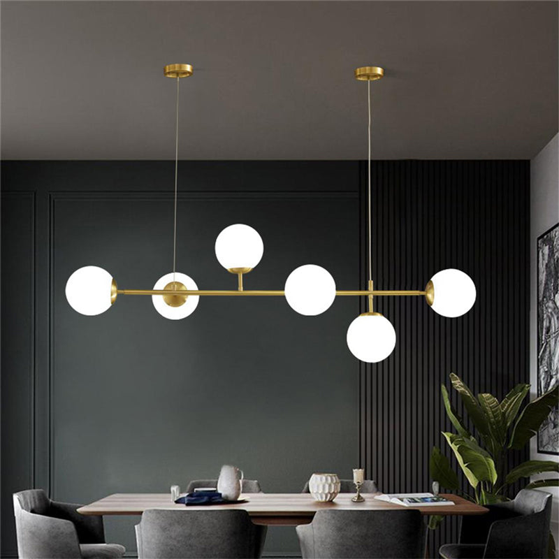 Φωτιστικό Οροφής Bemfy LED Χρυσό Μεταλλικό 120x15x15