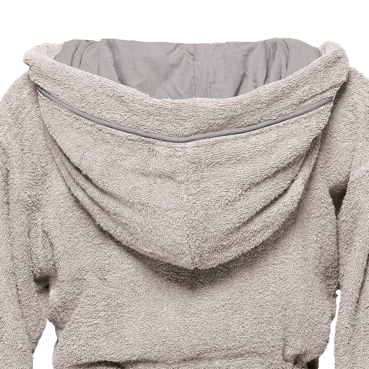 Μπουρνούζι με Κουκούλα Art 3423 Γκρι 2XL