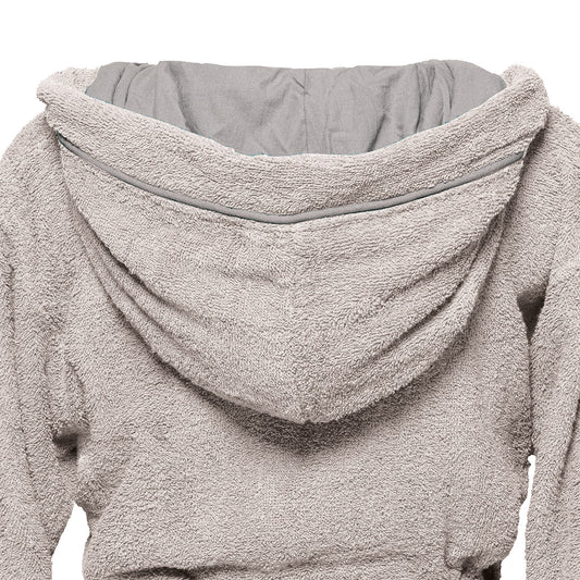 Μπουρνούζι με Κουκούλα Art 3423 Γκρι 2XL