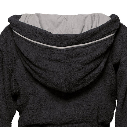 Μπουρνούζι με Κουκούλα Art 3424 Μαύρο S