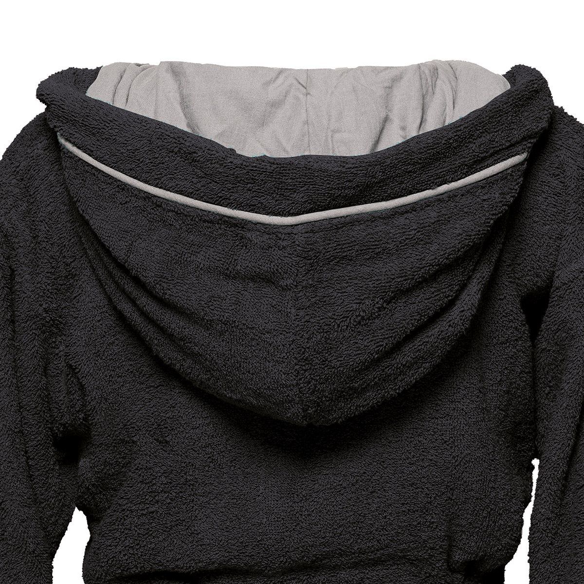 Μπουρνούζι με Κουκούλα Art 3424 Μαύρο XL