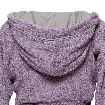 Μπουρνούζι με Κουκούλα Art 3425 Λιλά XL