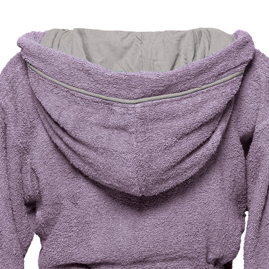 Μπουρνούζι με Κουκούλα Art 3425 Λιλά XL