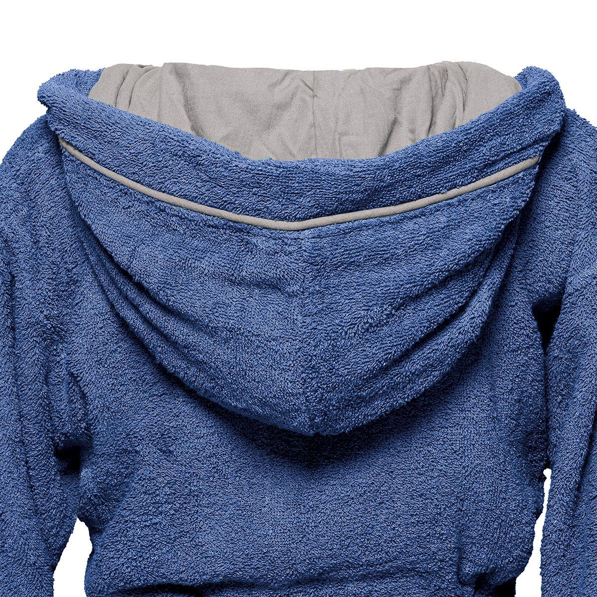 Μπουρνούζι με Κουκούλα Art 3426 Μπλε L