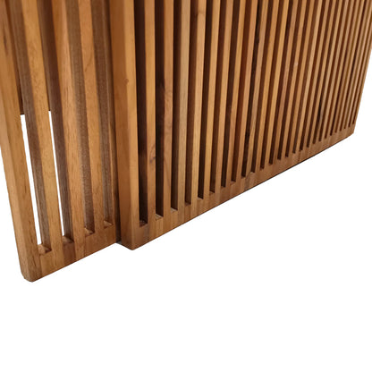 Τραπέζι Tinnie Σετ 2 Τεμ Teak Ξύλο σε Φυσική Απόχρωση