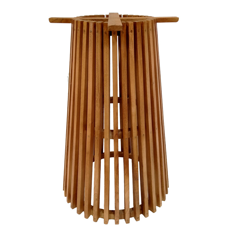 Βάση Τραπεζιού Μπαρ Galy Mindi Ξύλο σε Φυσική Απόχρωση Φ60x90