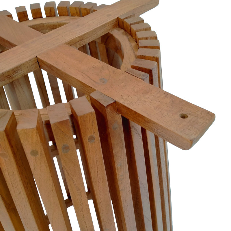 Βάση Τραπεζιού Μπαρ Galy Mindi Ξύλο σε Φυσική Απόχρωση Φ60x90