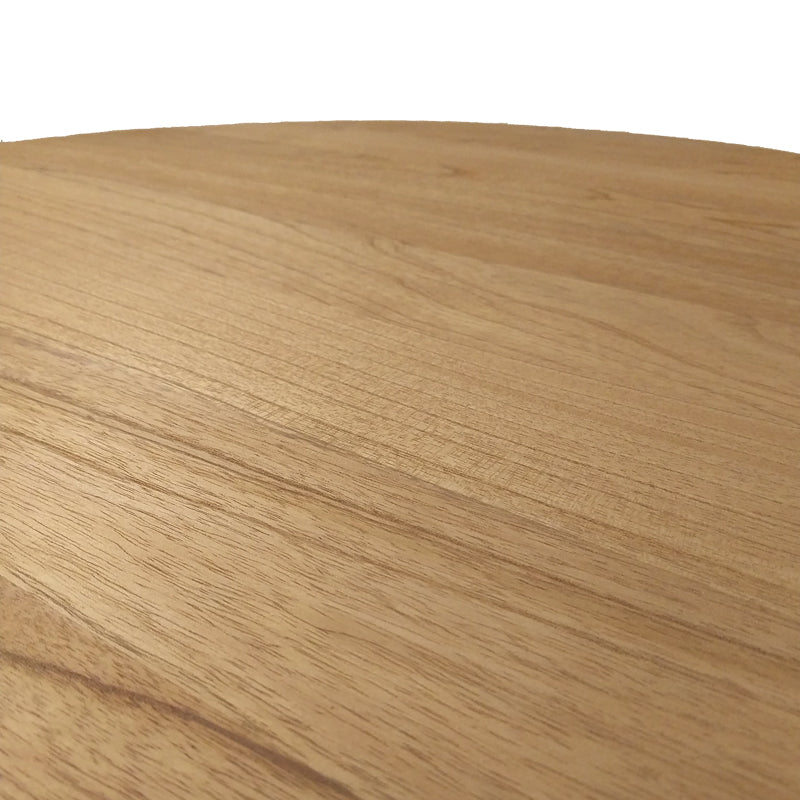 Τραπεζαρία Inca-Kenda I Σετ 5 Τεμ σε Φυσική-Μπεζ Απόχρωση Φ80x75