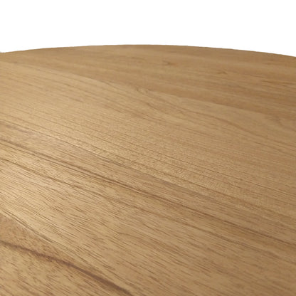 Τραπεζαρία Granny-Kenda Ι Σετ 3 Τεμ σε Φυσική-Μπεζ Απόχρωση Φ80x75