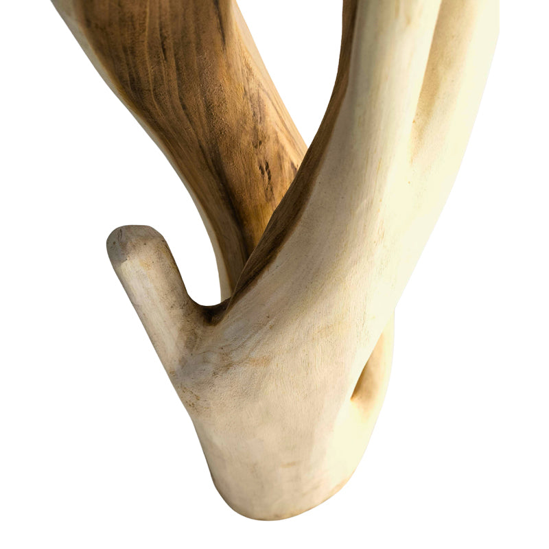 Καλόγερος Joint Suar Ξύλο σε Φυσική Απόχρωση 30x30x200