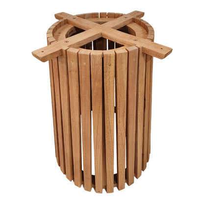 Βάση Τραπεζιού Εσωτερικού Χώρου Galy I Mindi Ξύλο σε Φυσική Απόχρωση Φ60x75