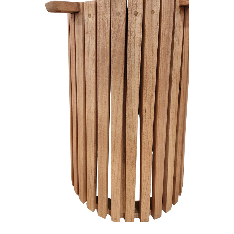 Βάση Τραπεζιού Εσωτερικού Χώρου Galy I Mindi Ξύλο σε Φυσική Απόχρωση Φ60x75