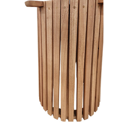 Βάση Τραπεζιού Εσωτερικού Χώρου Galy I Mindi Ξύλο σε Φυσική Απόχρωση Φ60x75