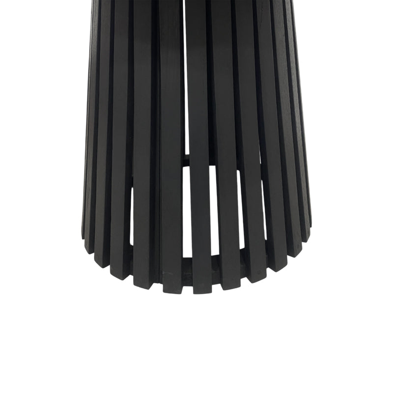 Kenda I Mindi Wood Table Black Φ120x75