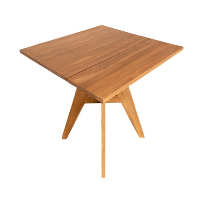 Cadrada Teak Wood Table in Natural Finish 70x70x76