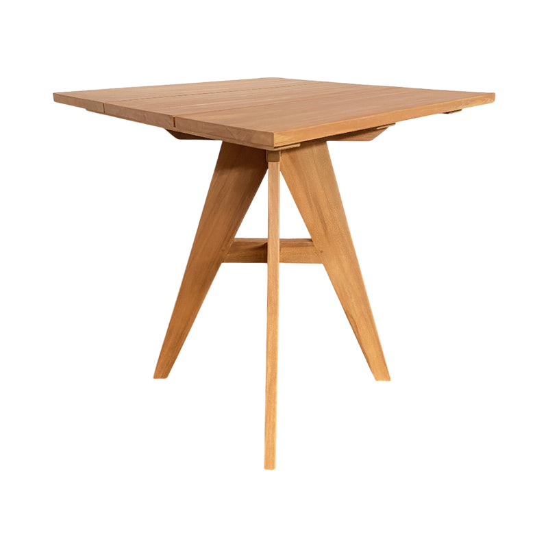 Cadrada Teak Wood Table in Natural Finish 70x70x76