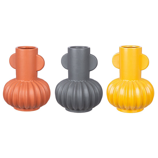 Βάζο Κεραμικό Φ15x20 σε 3 Χρώματα