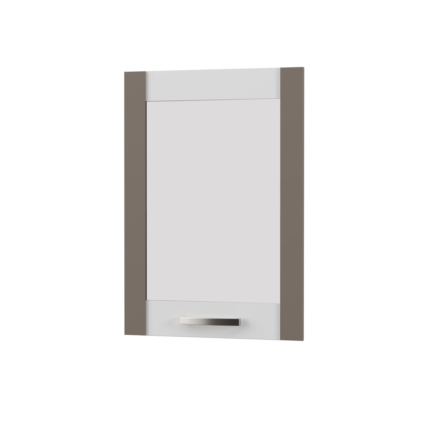 Άνω Πορτάκι-Τζάμι Αριστερό Charlotte Μόκα 50x71.8x1.6