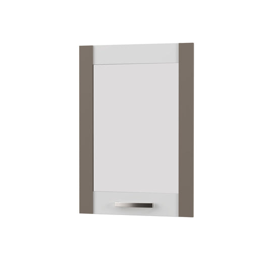 Άνω Πορτάκι-Τζάμι Αριστερό Charlotte Μόκα 50x71.8x1.6