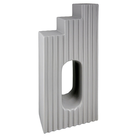 Βάζο Γκρι Κεραμικό 14.5x8x36