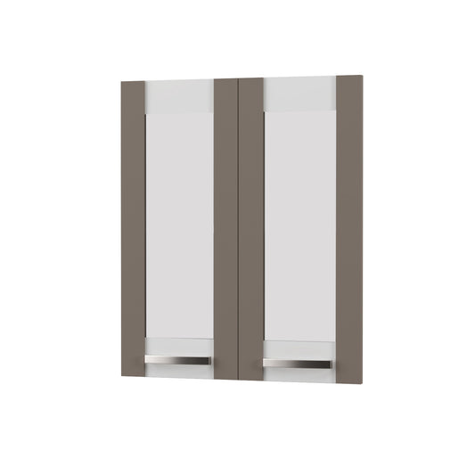 Άνω Πορτάκια-Τζάμι Charlotte Μόκα 60x71.8x1.6