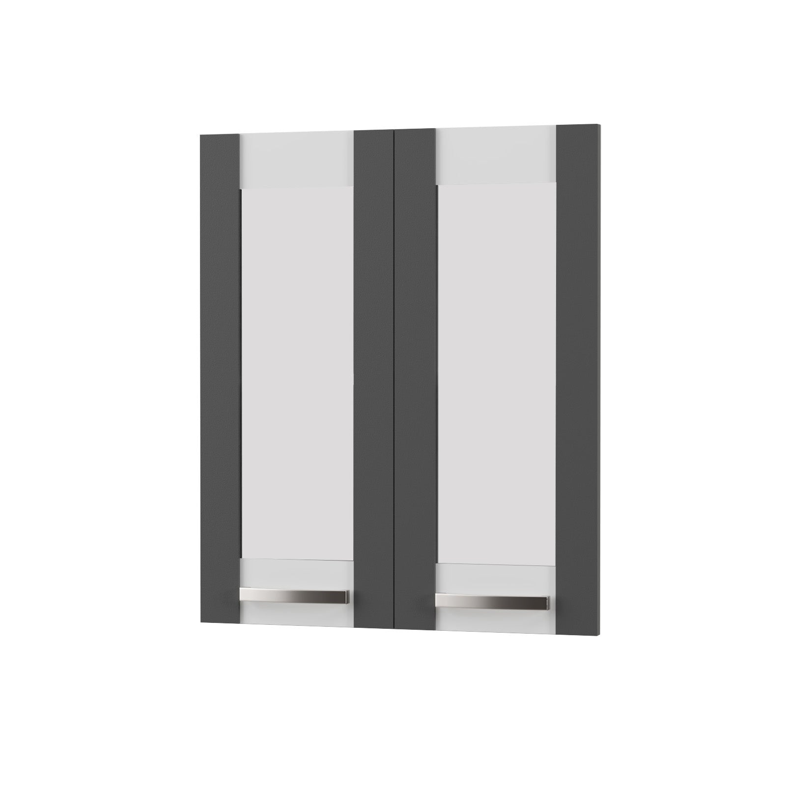 Άνω Πορτάκια-Τζάμι Charlotte Γραφίτης 60x71.8x1.6