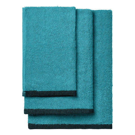 Σετ Πετσέτες Art 3456 Σετ 3 Τμχ Πετρόλ