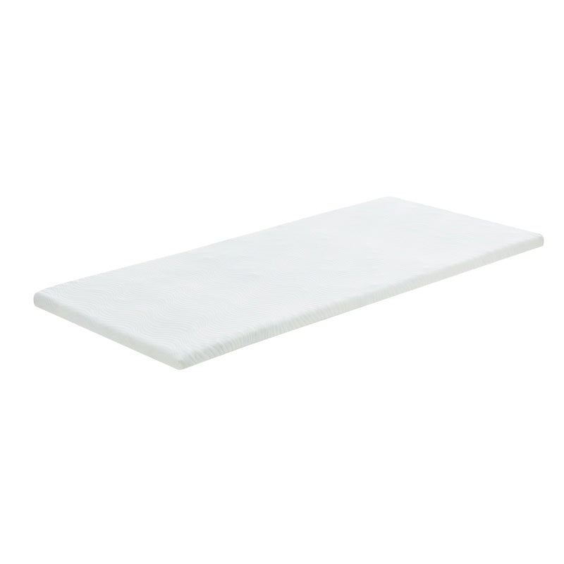 Ανώστρωμα Casmeriane Roll Pack Λευκό Ύφασμα-Memory Foam 100x200x5