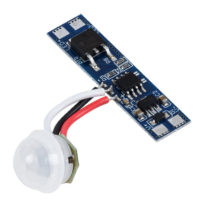 SENSOR-PROFILE 70692 Mini PIR Ανιχνευτής-Αισθητήρας Κίνησης Modular για Προφίλ Αλουμινίου - DC 5-24V 1 x 8A 192W - Max 8A 192W - IP20 - Γωνία Ανίχνευσης 180° & Απόσταση Ανίχνευσης 3 Μέτρα με 30 Sec Χρόνο Αναμονής - Μ4.3 x Π1 x Υ1.5cm