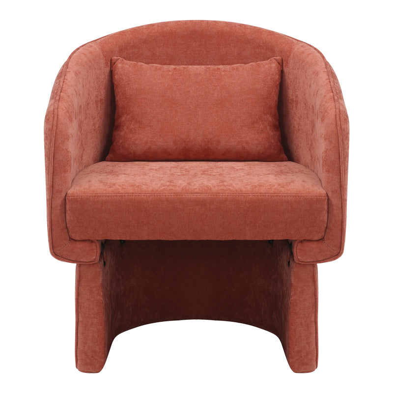 Πολυθρόνα Playmob Ύφασμα σε Κεραμιδί Απόχρωση 69x65x79