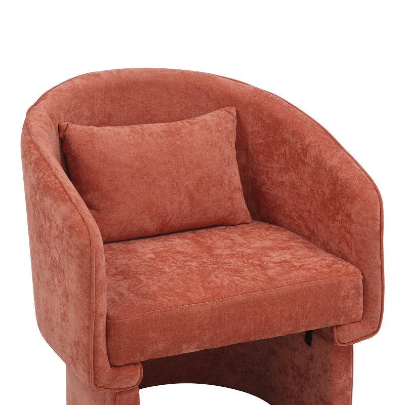 Πολυθρόνα Playmob Ύφασμα σε Κεραμιδί Απόχρωση 69x65x79