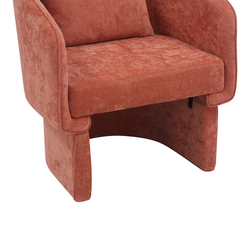 Πολυθρόνα Playmob Ύφασμα σε Κεραμιδί Απόχρωση 69x65x79