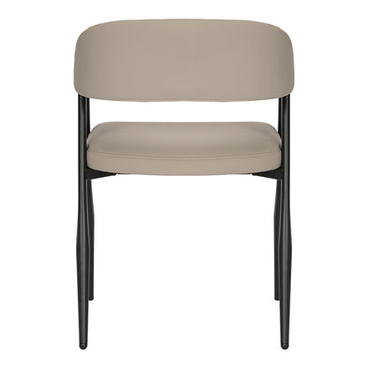 Πολυθρόνα Sezan PU σε Γκρι-Μπεζ Απόχρωση 56x55x78