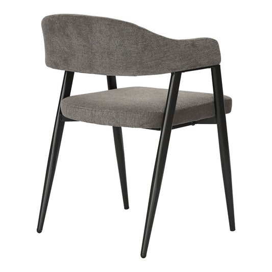 Πολυθρόνα Sezan Ύφασμα σε Ανθρακί Απόχρωση 56x55x78