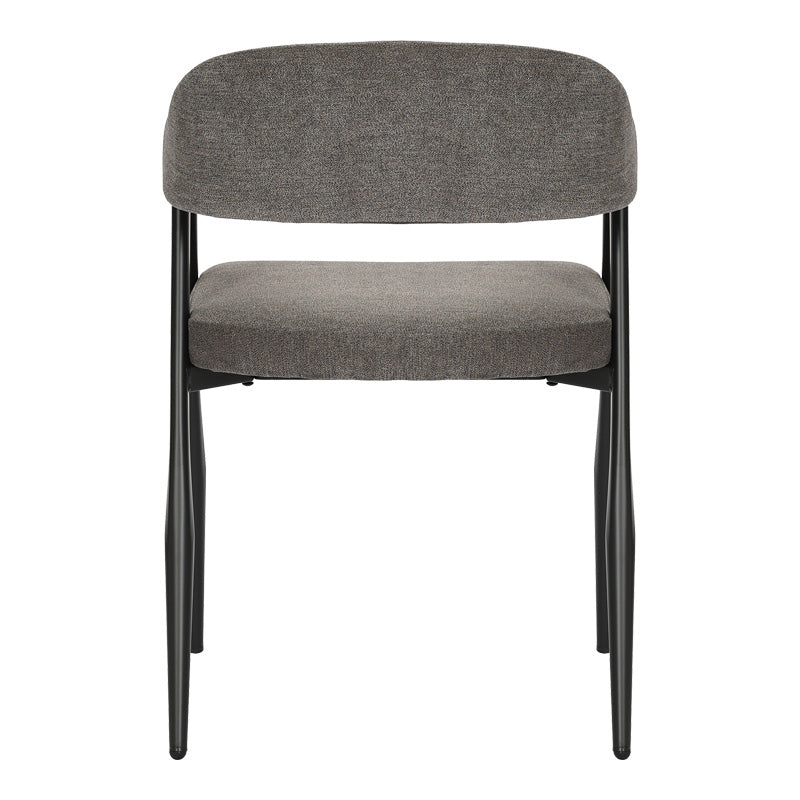 Πολυθρόνα Sezan Ύφασμα σε Ανθρακί Απόχρωση 56x55x78