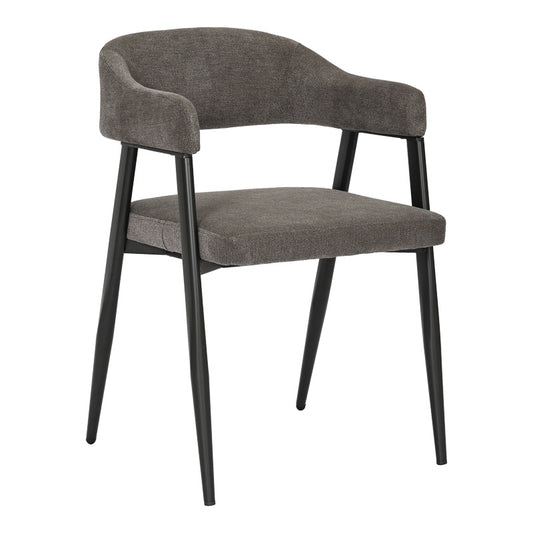 Πολυθρόνα Sezan Ύφασμα σε Ανθρακί Απόχρωση 56x55x78