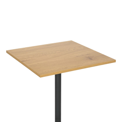 Τραπέζι Nerobian MDF σε Sonoma Απόχρωση 60x60x75