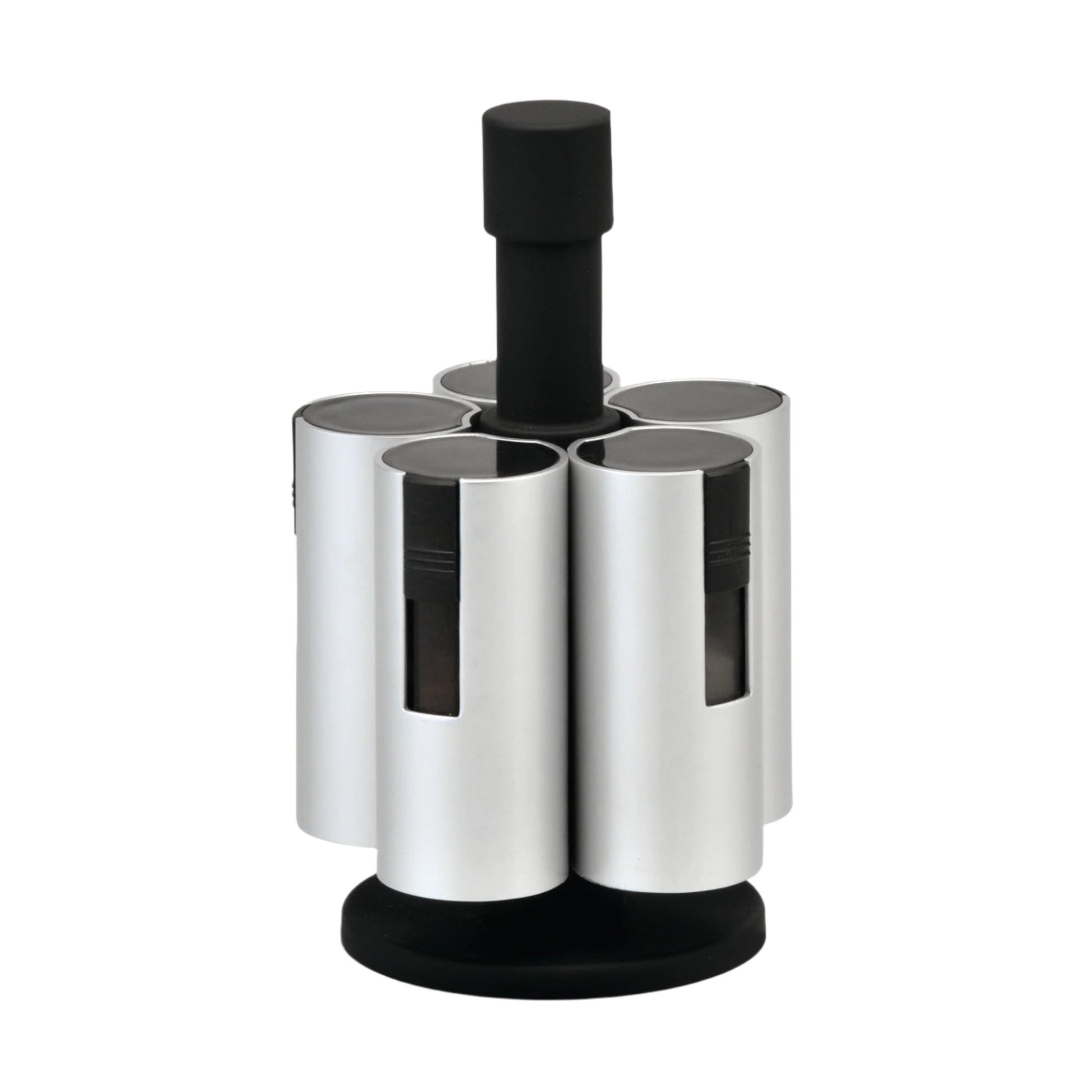 Δοχεία Μπαχαρικών σε Μεταλλική Βάση S/5 17εκ