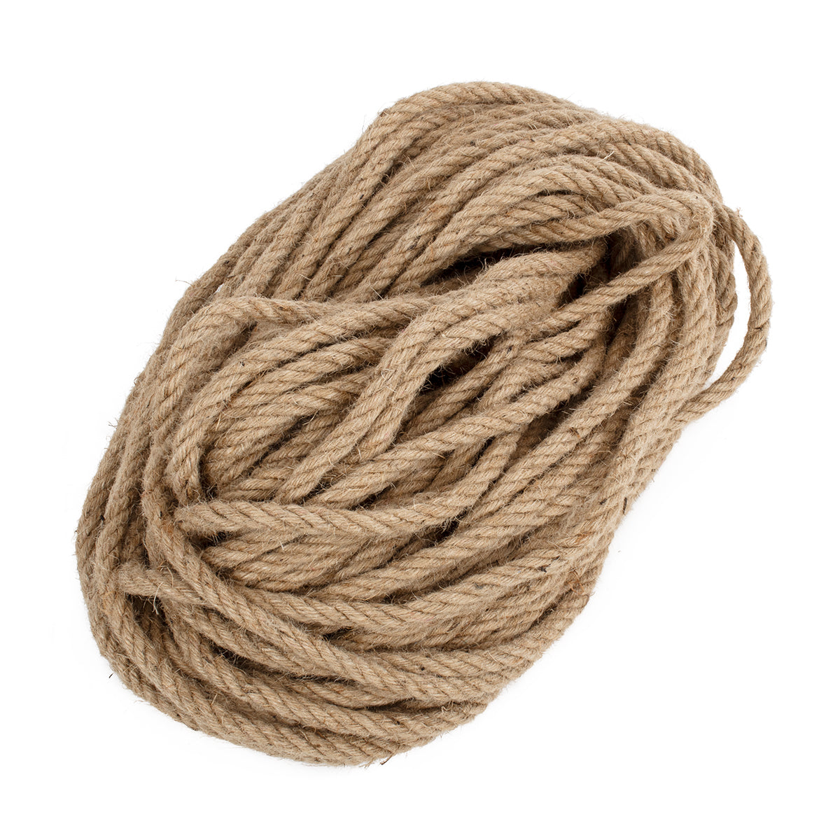 DECOR-ROPE 35051 Εύκαμπτο Διακοσμητικό Σχοινί Τριχιά Πλεκτό 50 Μέτρα Διαμέτρου 14mm Μπεζ D14mm x L50m