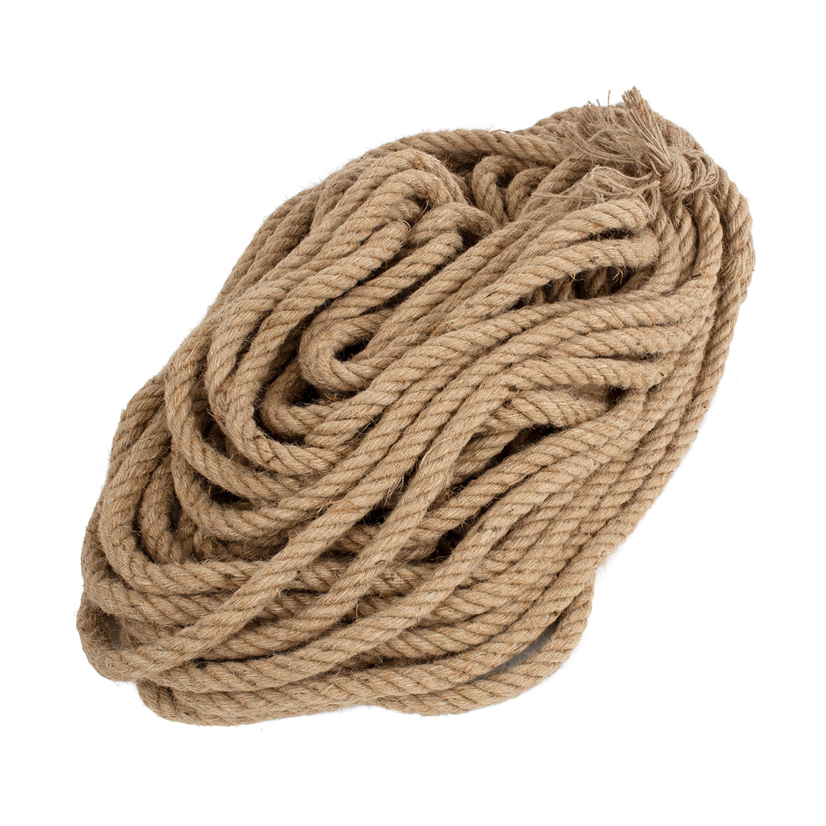 DECOR-ROPE 35052 Εύκαμπτο Διακοσμητικό Σχοινί Τριχιά Πλεκτό 50 Μέτρα Διαμέτρου 20mm Μπεζ D20mm x L50m