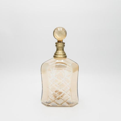 ΚΑΡΑΦΑ ΓΥΑΛΙΝΗ - ΜΕΤΑΛΛΙΚΗ ΜΕΛΙ 29x8x13.5