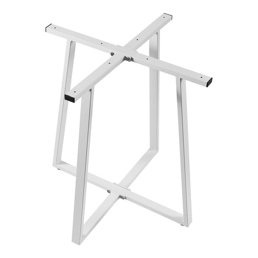 Βάση Τραπεζιού Mulbe Μεταλλική σε Λευκή Απόχρωση 70x70x73