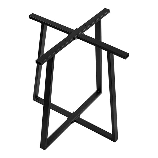 Βάση Τραπεζιού Μπαρ Mulbe I Μεταλλική σε Μαύρη Απόχρωση 50x50x90