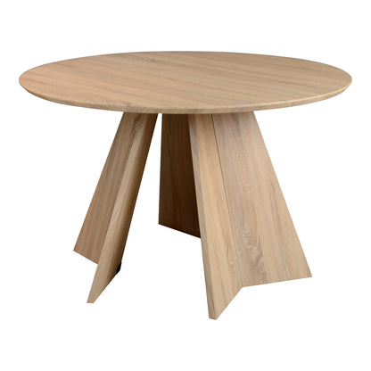 Τραπέζι Bibble MDF σε Φυσική Απόχρωση Φ120x76
